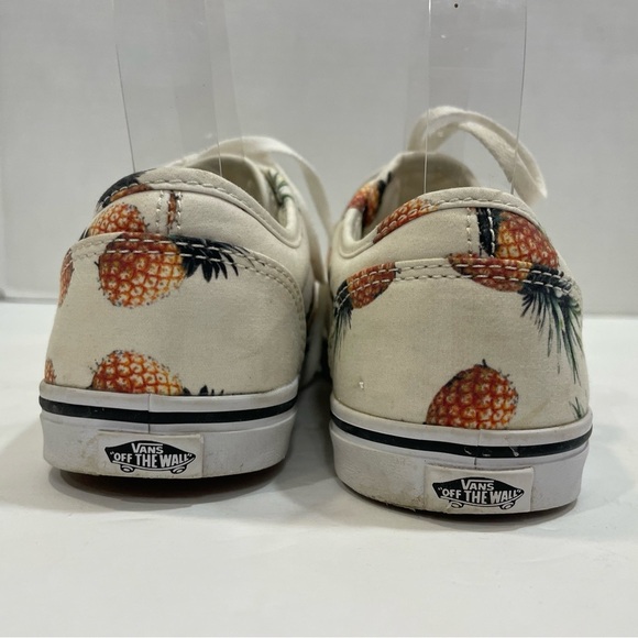 Vans Pineapple Print Sneakers Women’s Size 6 - Picture 7 of 11